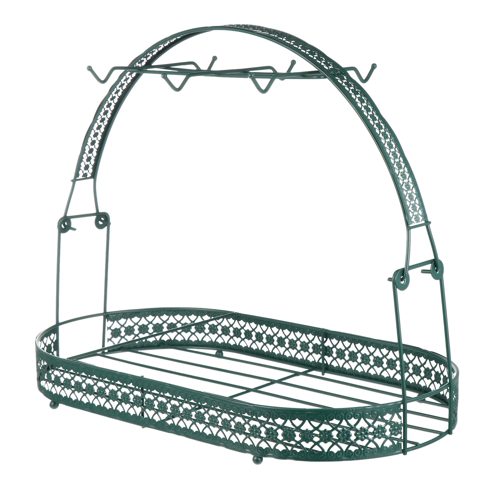 Coffee Tea Holders - Handcrafted Wrought Iron Coffee Tea Set