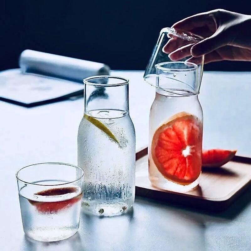 Coffee Tea Decanter - Japanese Style Water Jug And Cup