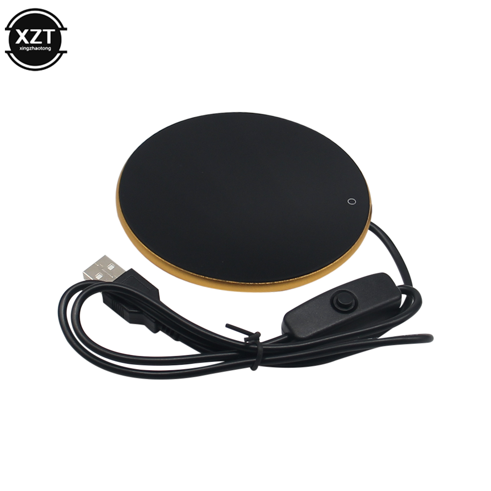 Coffee Tea Warmer - Mini USB Heating Coaster Portable Milk