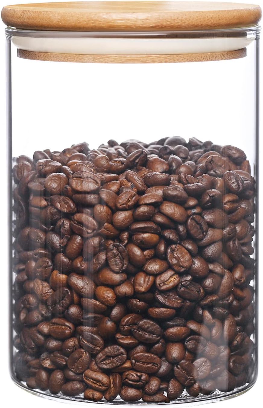 umieo Glass Food Storage Conta - Coffee Tea Sugar のレビューと価格