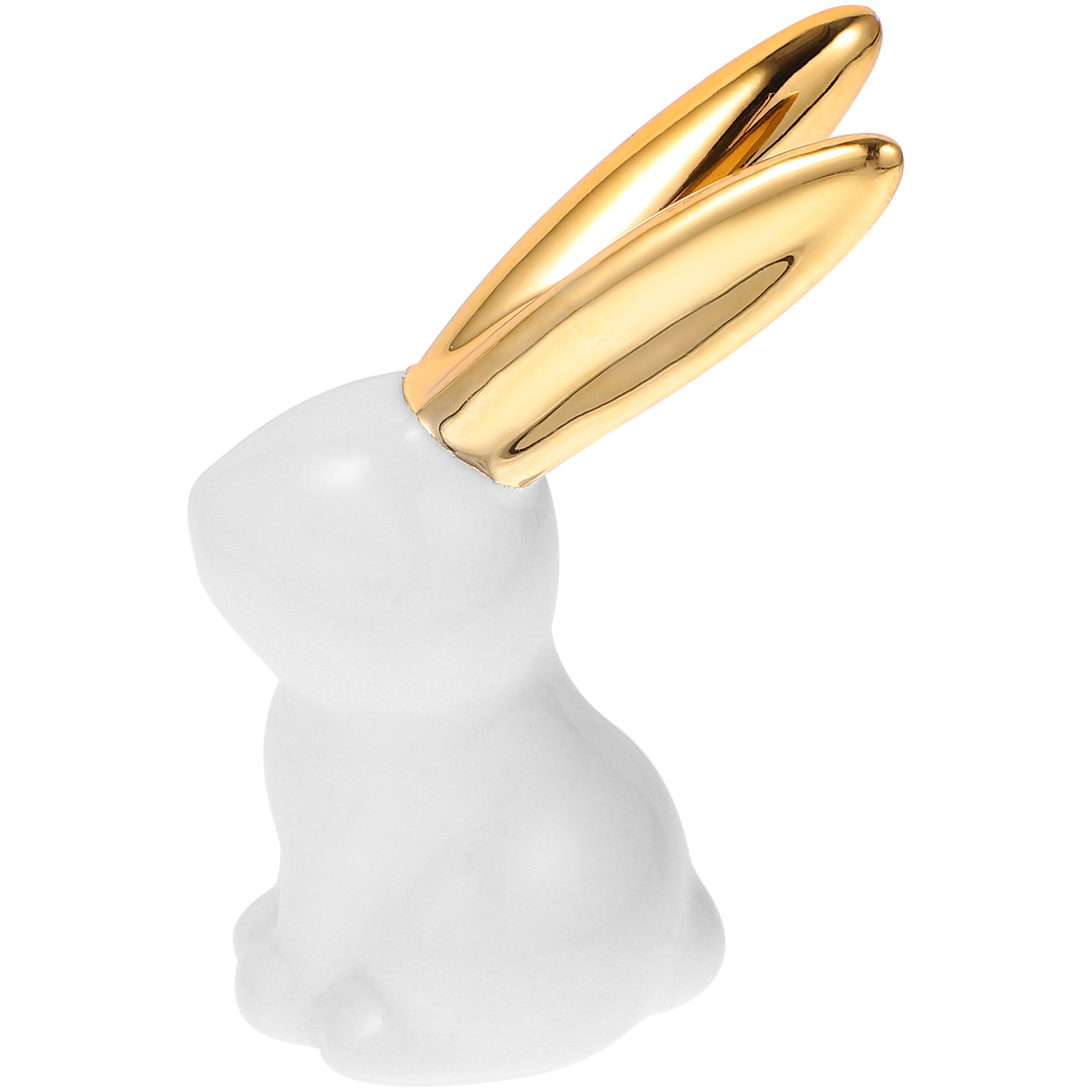 Small Ceramic Rabbit Statue Bu - Coffee Tea Library のレビューと価格
