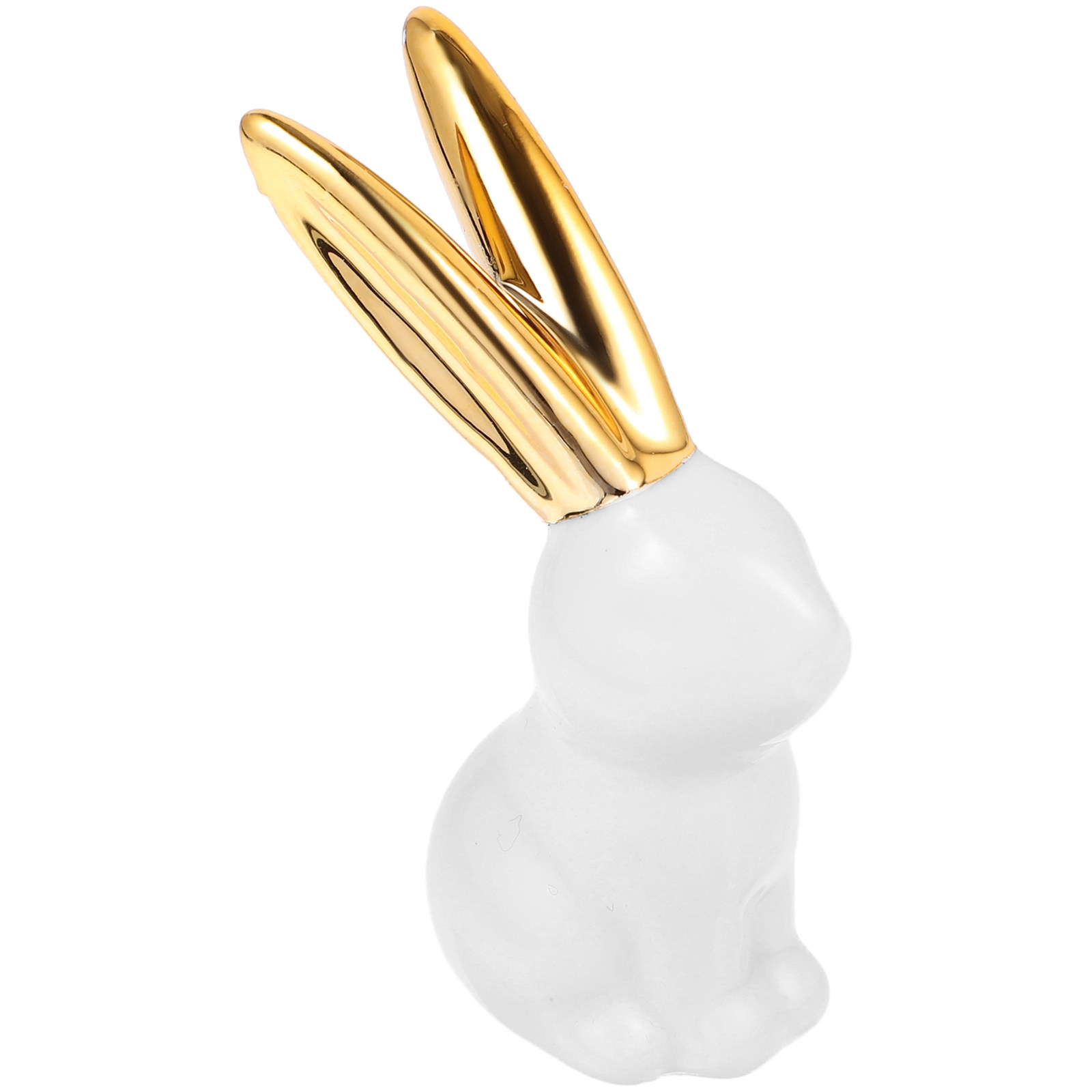 Small Ceramic Rabbit Statue Bu - Coffee Tea Library のレビューと価格