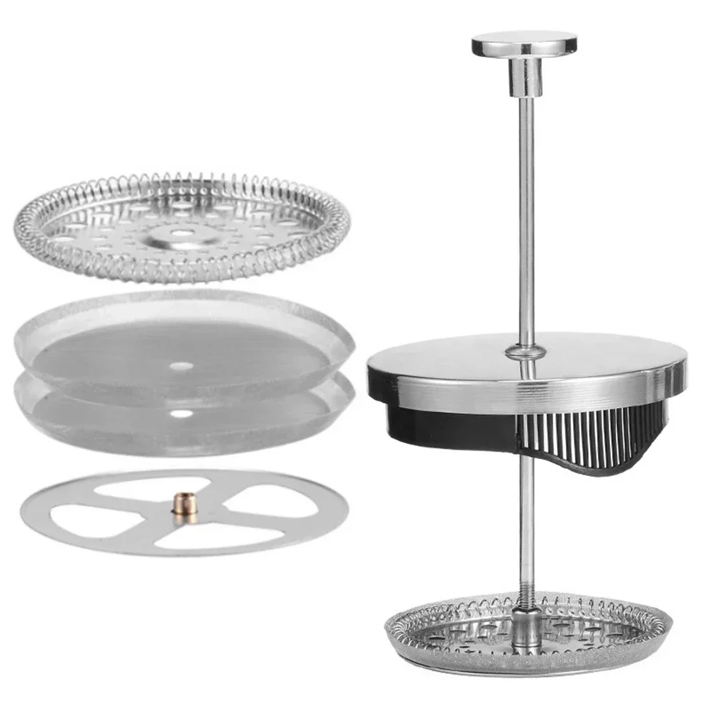 4 Pcs Stainless Steel French P - French Press Coffee & Tea のレビューと価格