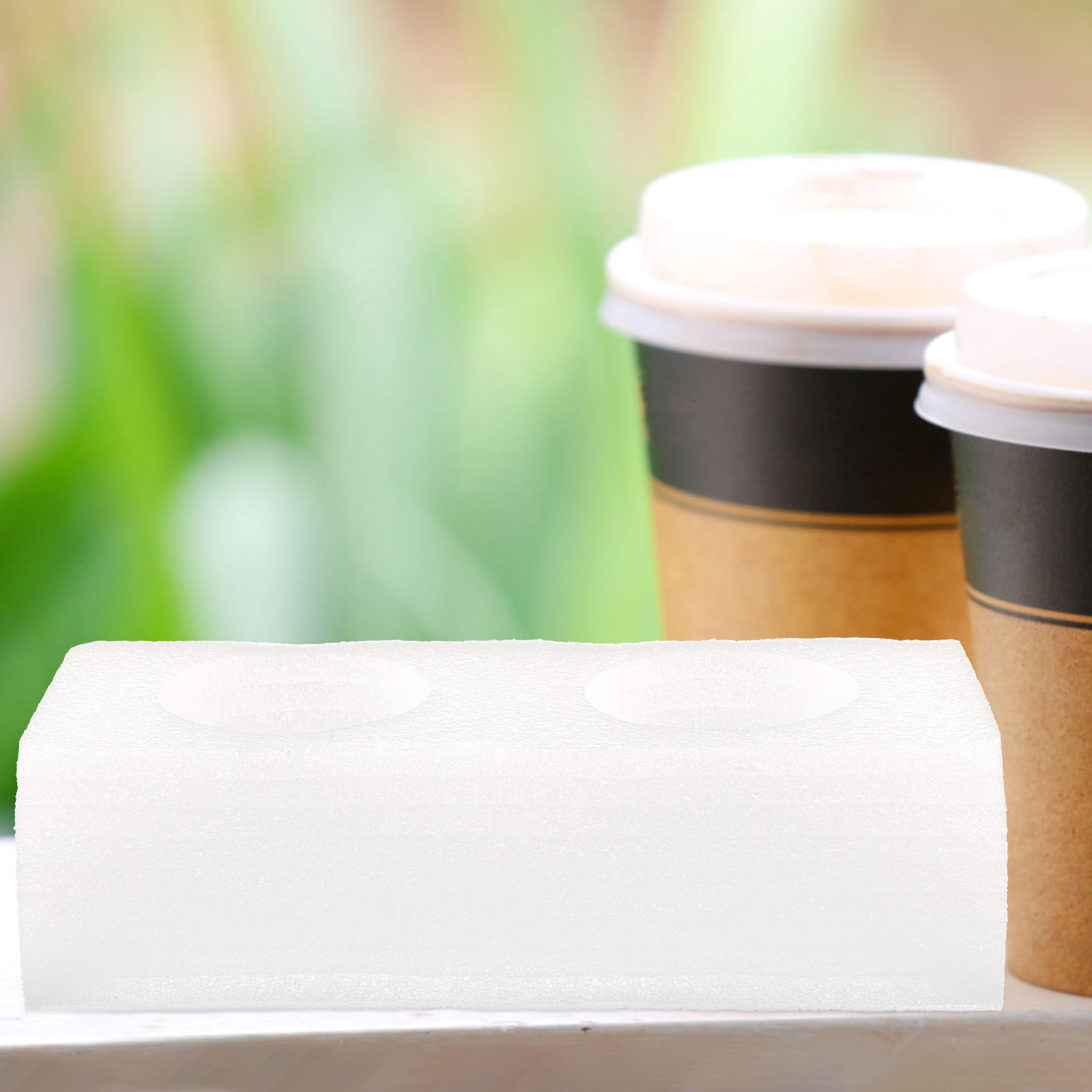 2Pcs Drink Carrier Tray Multi- - Coffee Tea Holders のレビューと価格