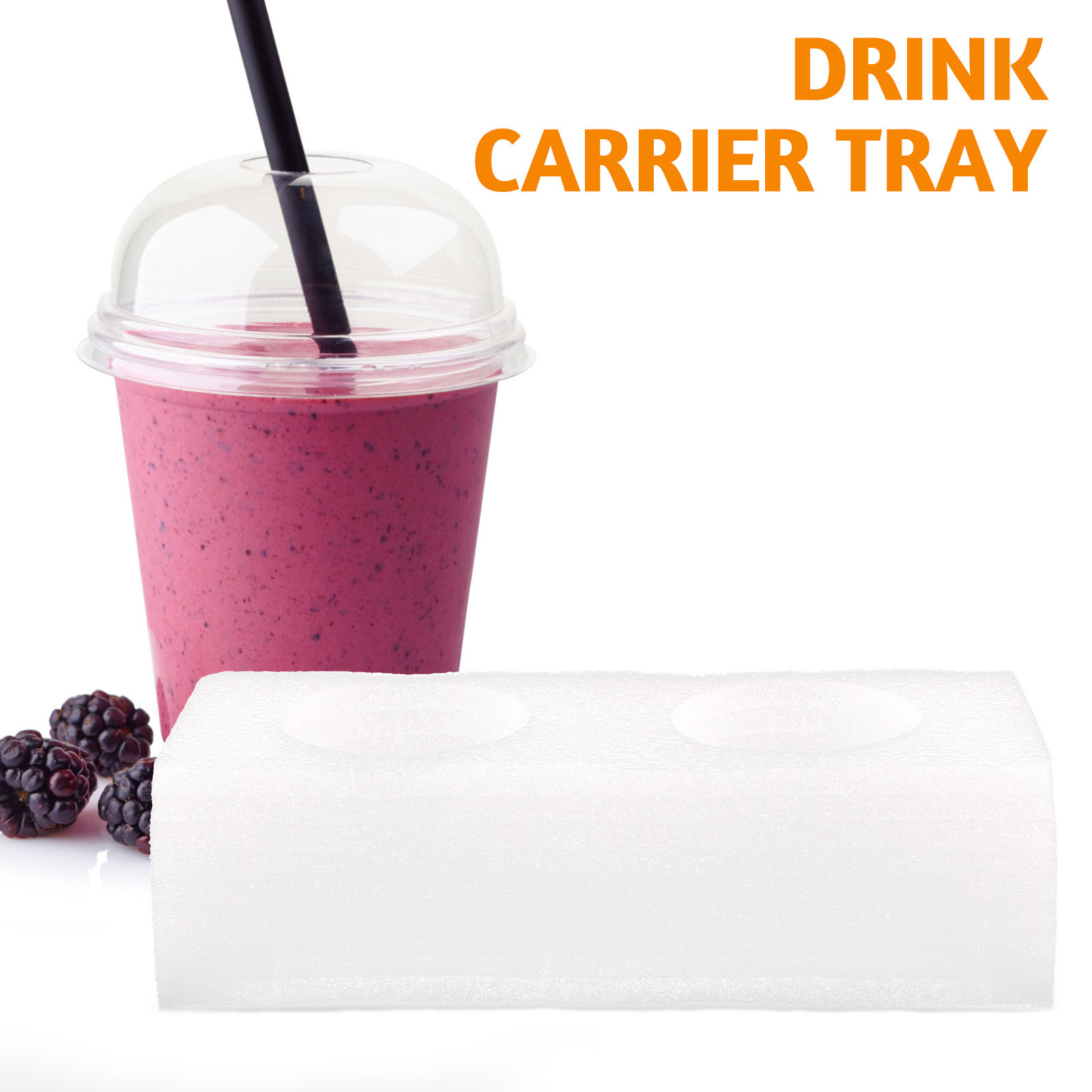 2Pcs Drink Carrier Tray Multi- - Coffee Tea Holders のレビューと価格