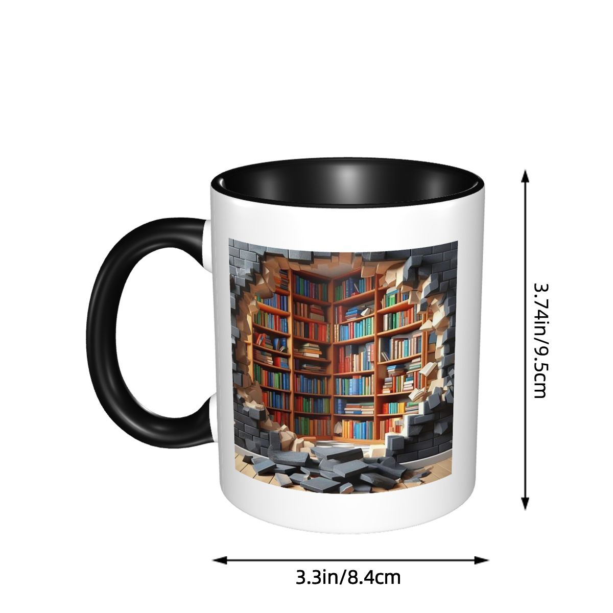Bookshelf Creative Space Desig - Coffee Tea Library のレビューと価格