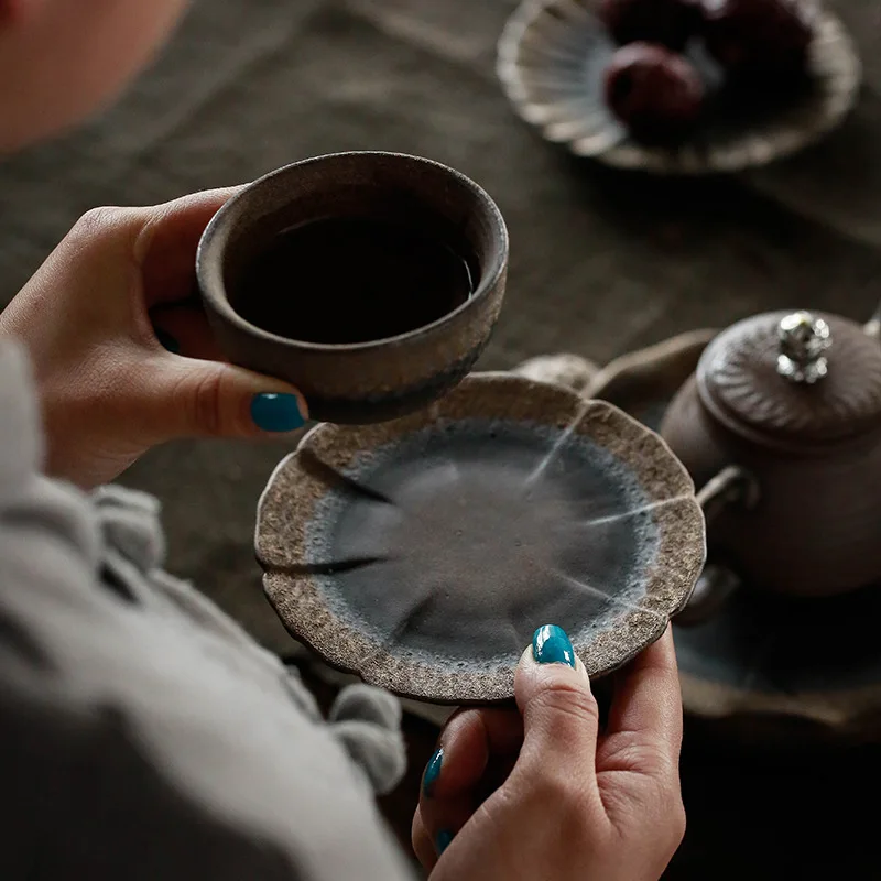 Japanese Stoneware Cup Ceramic - Bamboo Tea Tray のレビューと価格