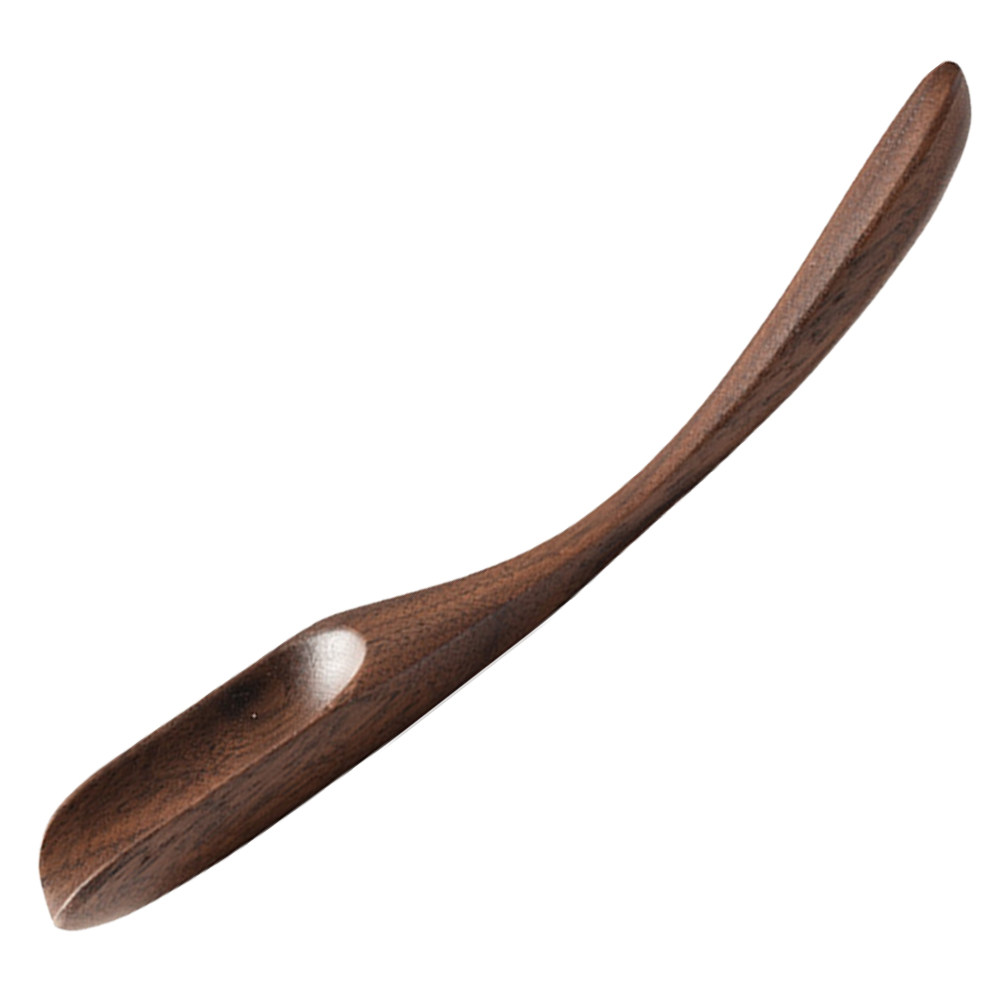 Walnut Wood Tea Scoop Ergonomi - Coffee Tea Leaf And Bean のレビューと価格