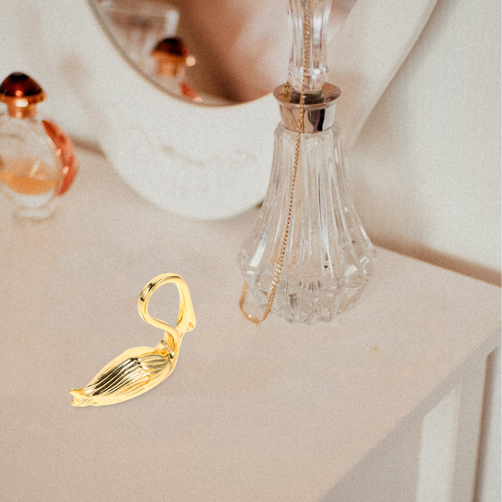 2Pcs Zinc Alloy Swan Statue El - Coffee Tea Library のレビューと価格