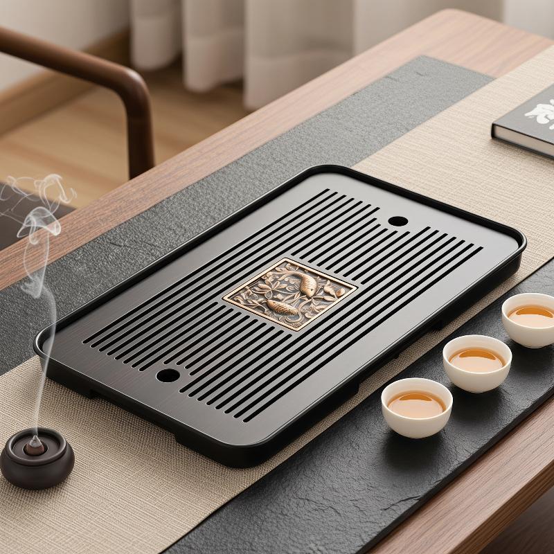 Double-Layer Wooden Tea Tray W - Bamboo Tea Tray のレビューと価格