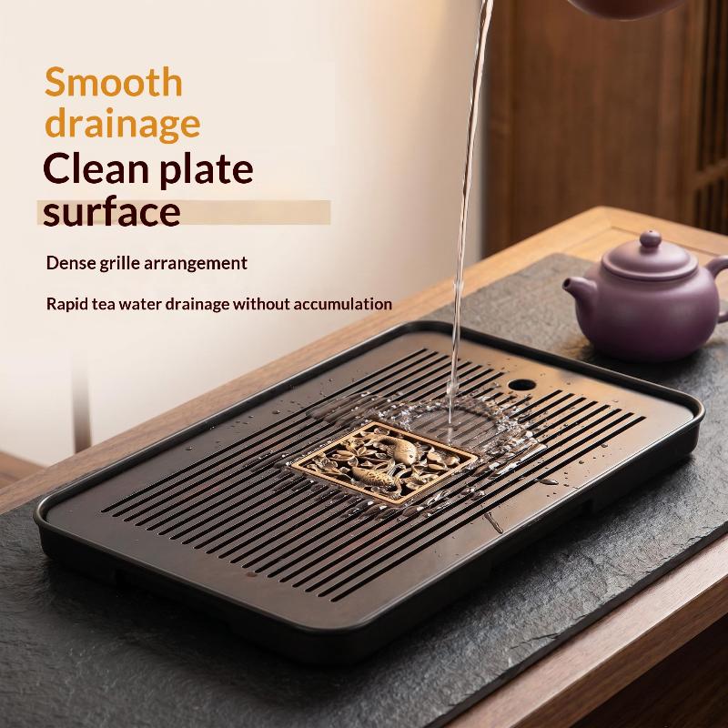 Double-Layer Wooden Tea Tray W - Bamboo Tea Tray のレビューと価格