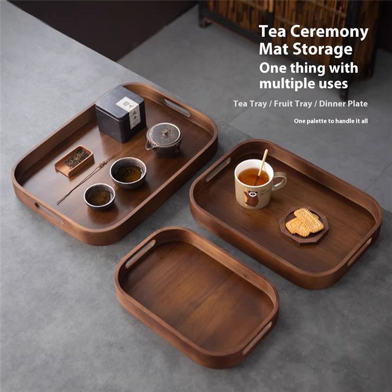 AC76-Tea Set Storage Plate Sol - Bamboo Tea Tray のレビューと価格