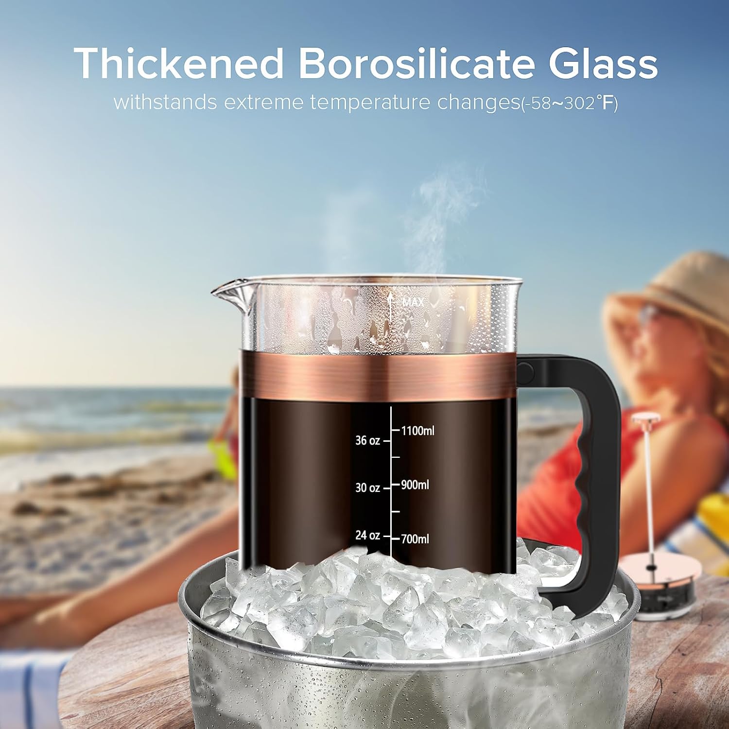 51oz French Press Coffee Maker - French Press Coffee & Tea のレビューと価格