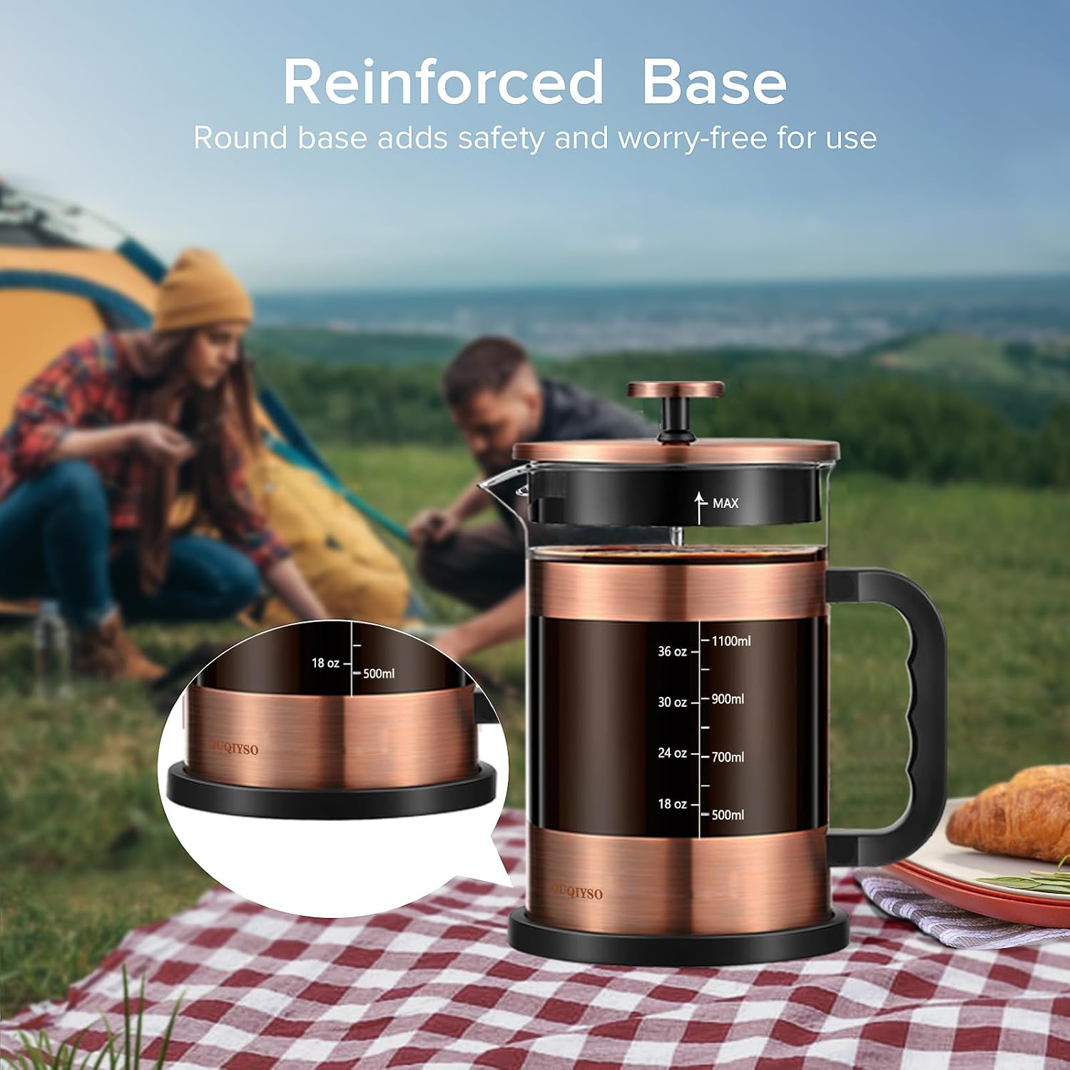 51oz French Press Coffee Maker - French Press Coffee & Tea のレビューと価格