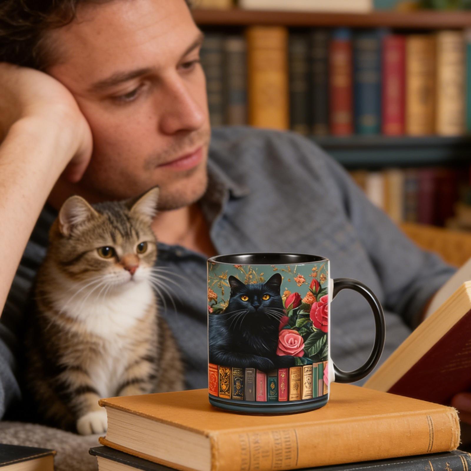 Mug For Coffee Cat Theme Heat- - Coffee Tea Library のレビューと価格