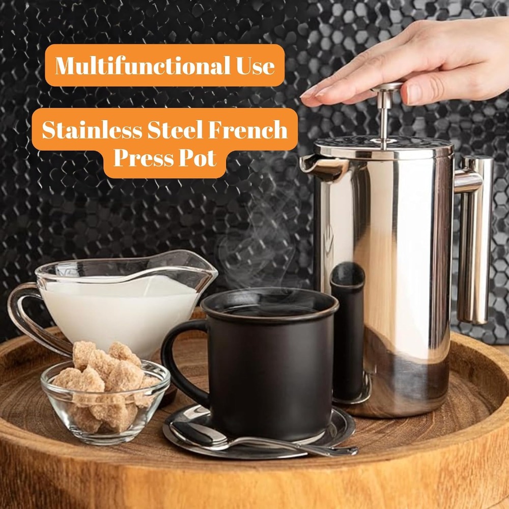 French Press Coffee Maker, 304 - French Press Coffee & Tea のレビューと価格