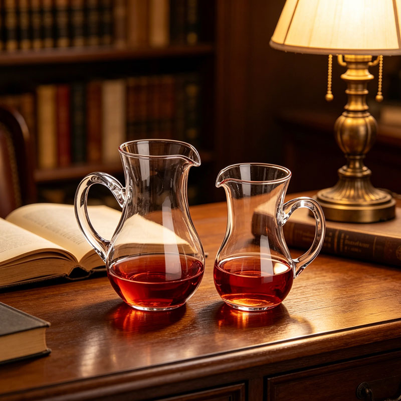 Glass Pitcher with Handle Wine - Coffee Tea Decanter のレビューと価格