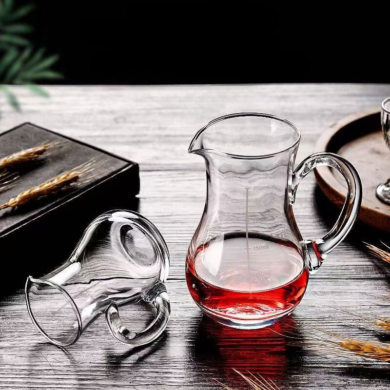 Glass Pitcher with Handle Wine - Coffee Tea Decanter のレビューと価格