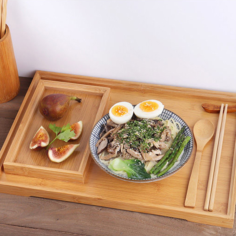 Bamboo tray, rectangular tea c - Bamboo Tea Tray のレビューと価格