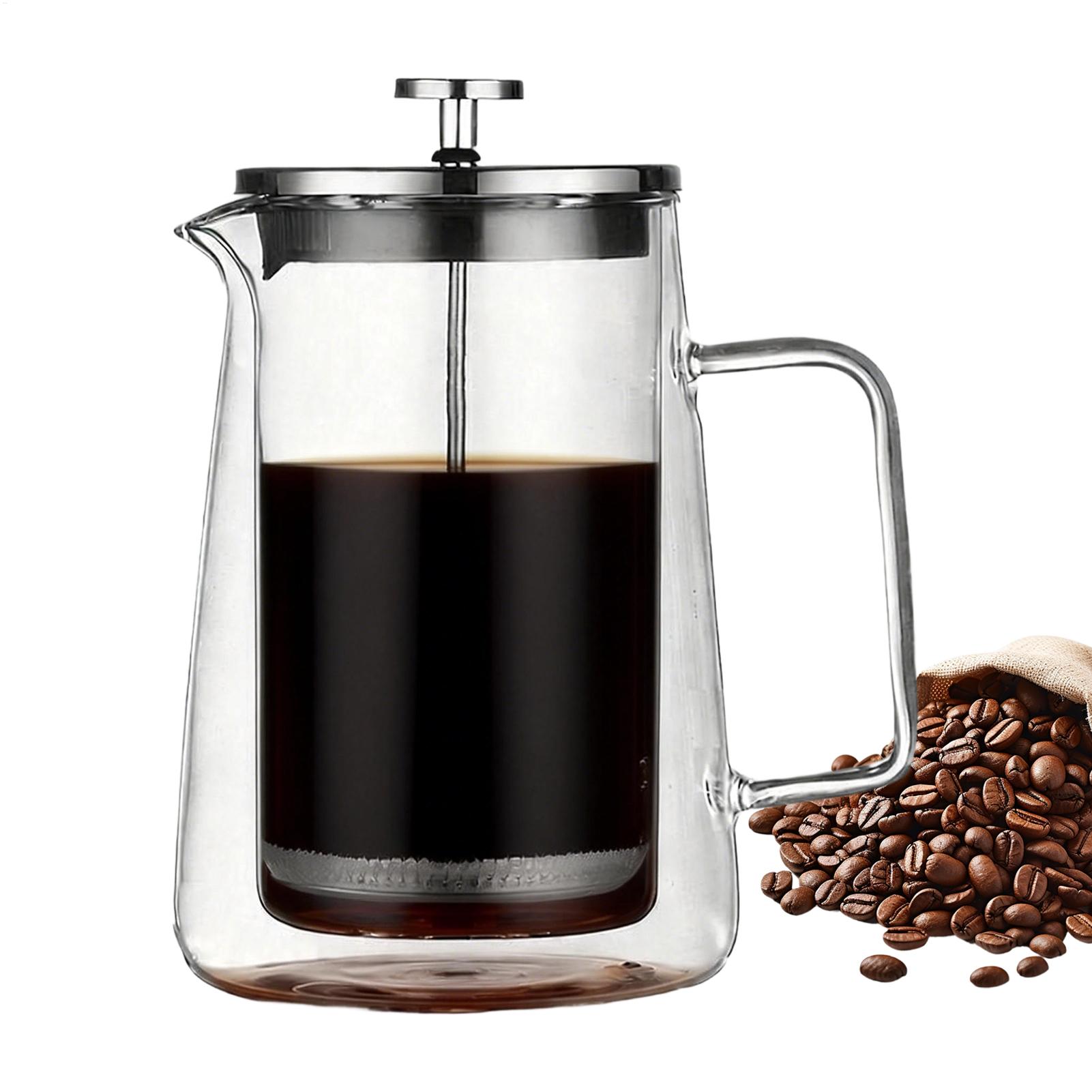 Coffee Presses Glass Stainless - French Press Coffee & Tea のレビューと価格