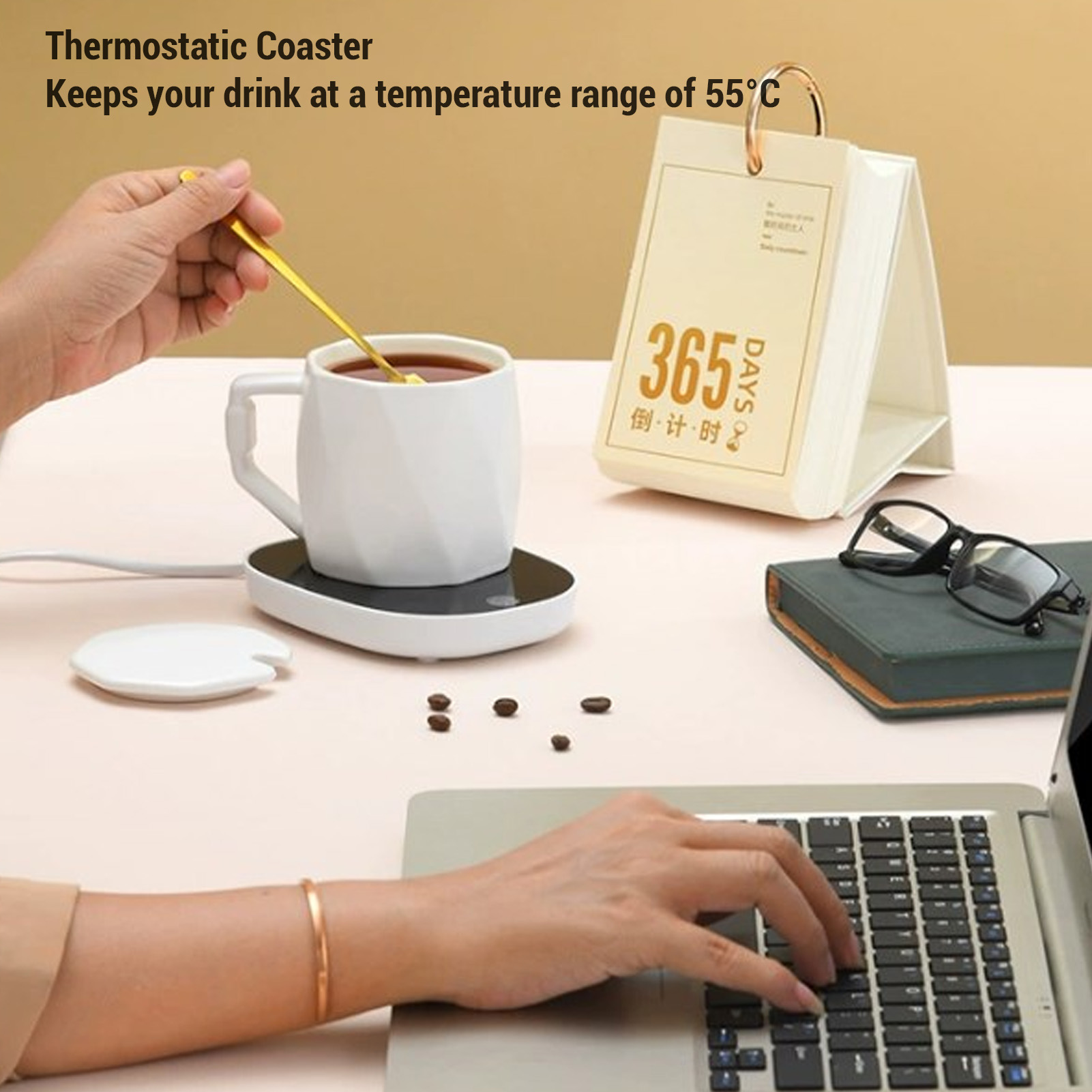 Mug Warmer 16W Low Power 55℃ C - Coffee Tea Warmer のレビューと価格