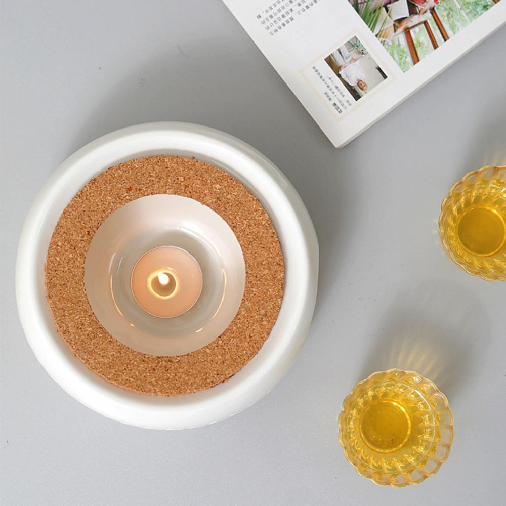 Ceramic Teapot Heaters With Co - Coffee Tea Warmer のレビューと価格