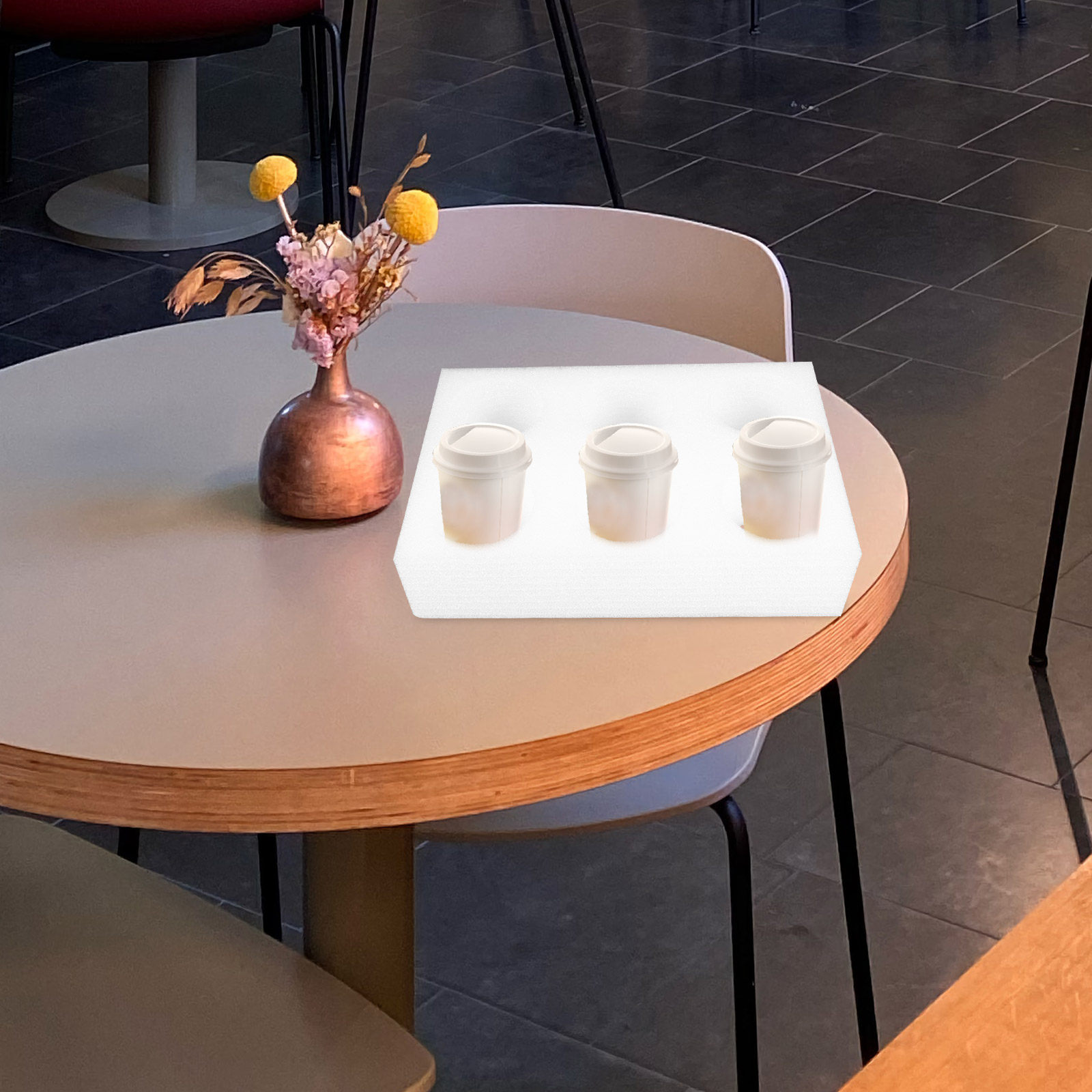 2Pcs Beverage Cup Holder Tray  - Coffee Tea Holders のレビューと価格