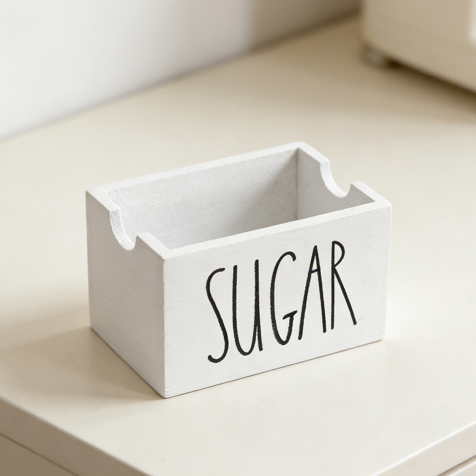 Wooden Sugar Packet Cube Holde - Coffee Tea Sugar のレビューと価格
