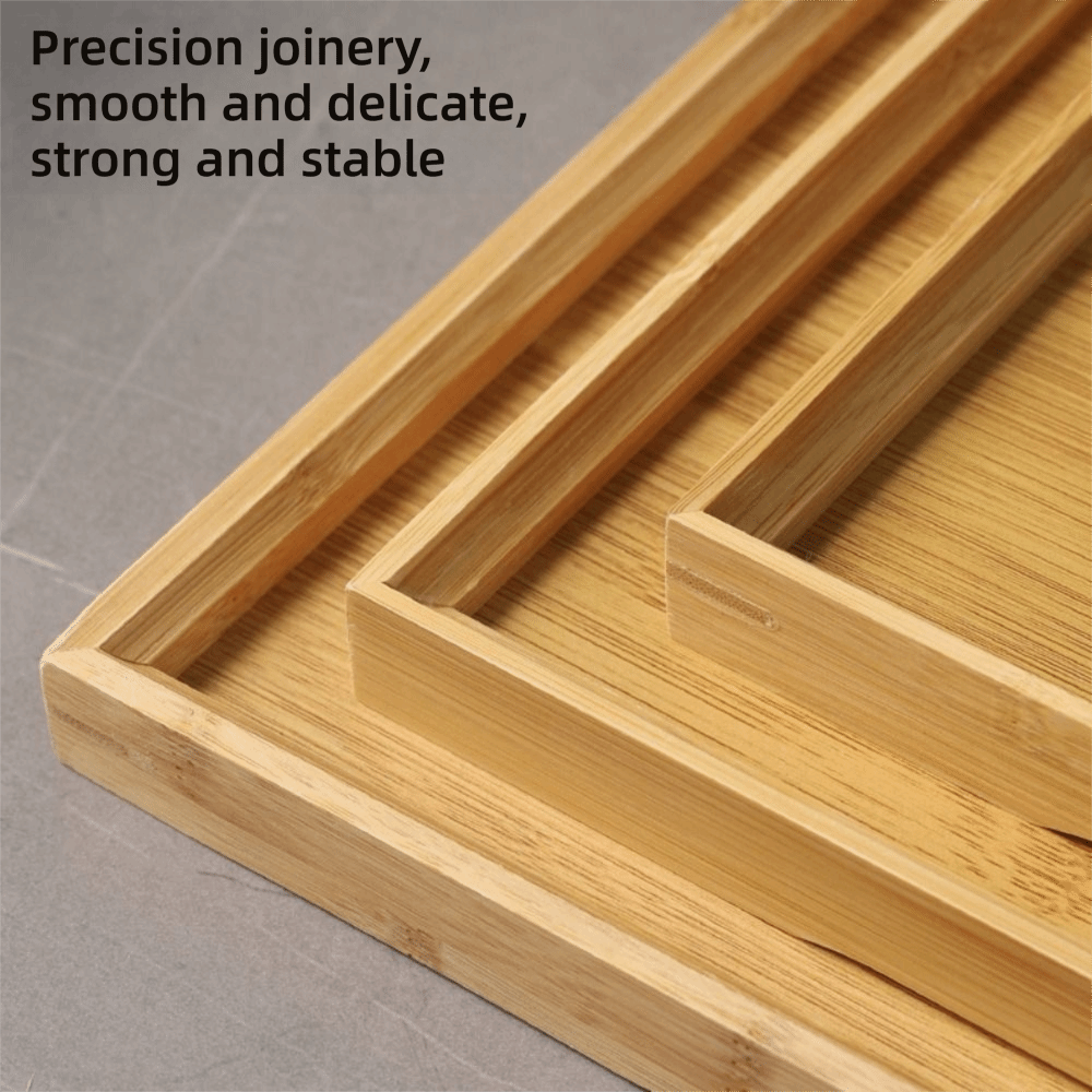 Decorate Tray Natural Bamboo B - Bamboo Tea Tray のレビューと価格
