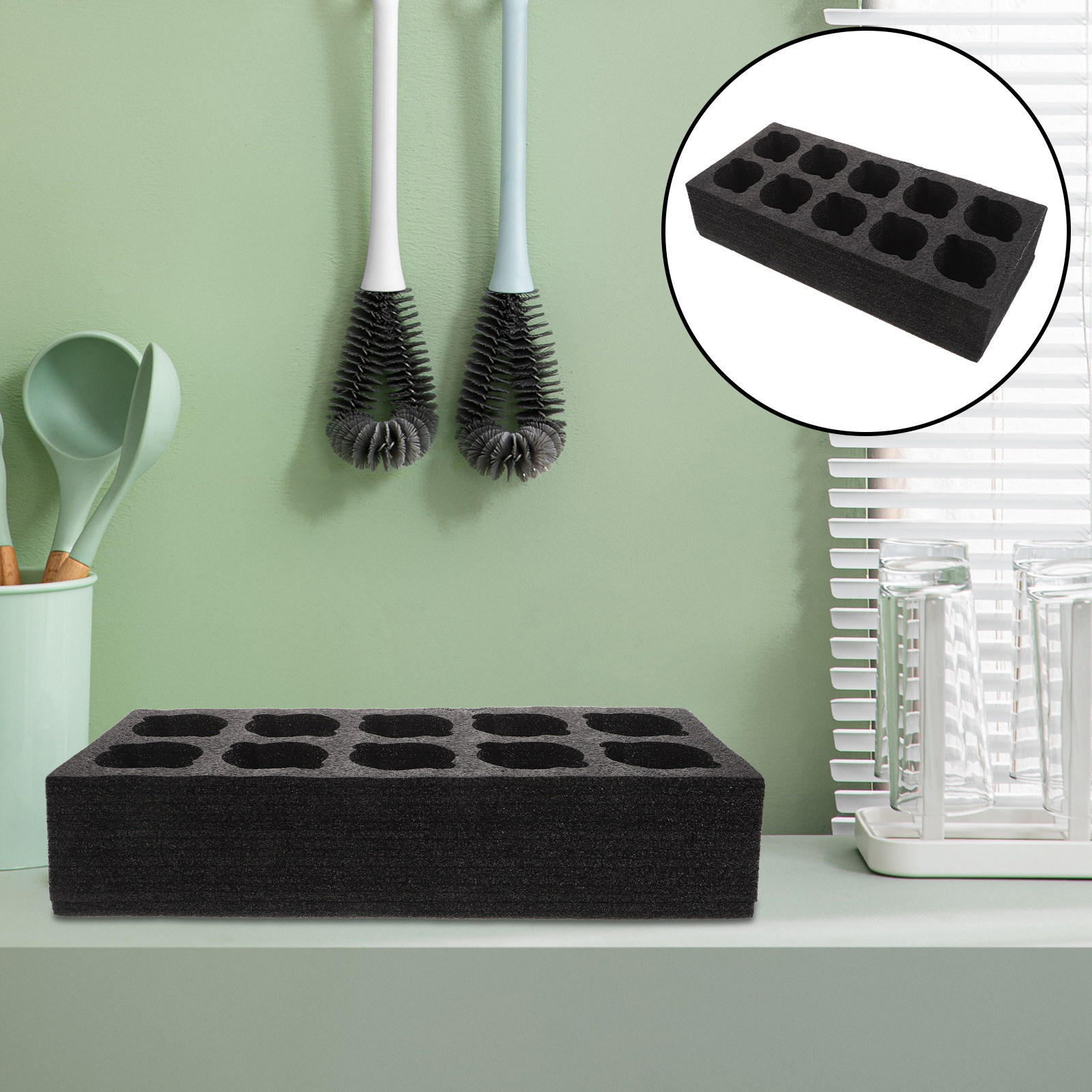 10 Cups Take Out Cup Holder -  - Coffee Tea Holders のレビューと価格