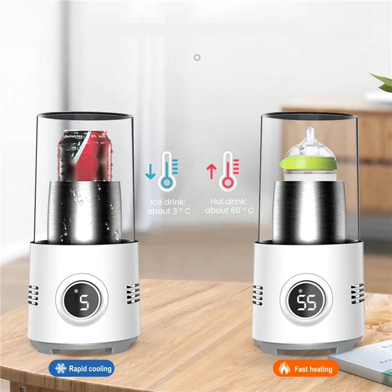2 In 1 Fast Cooling Cup Cooler - Coffee Tea Warmer のレビューと価格
