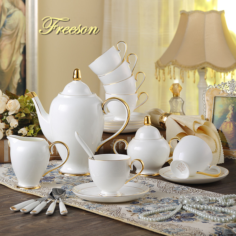 Grace Bone China Coffee Set Wh - Coffee Tea Sugar のレビューと価格