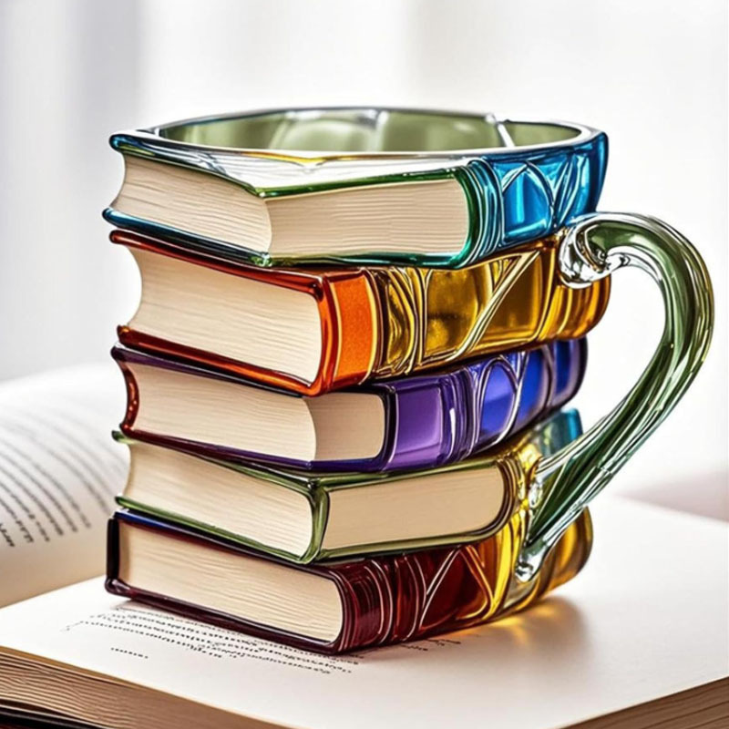 Book Coffee Mug Cappuccino col - Coffee Tea Library のレビューと価格