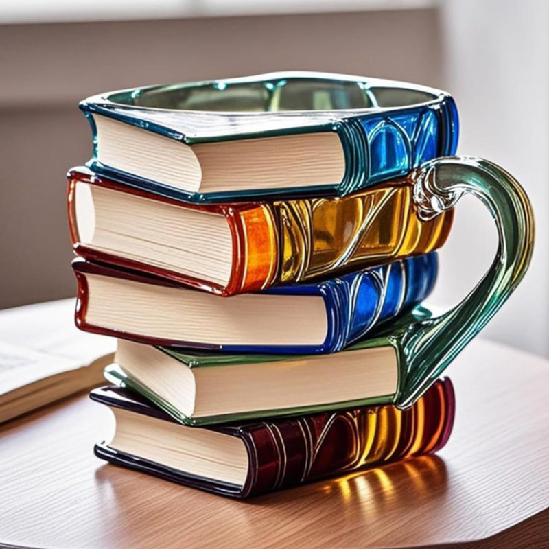Book Coffee Mug Cappuccino col - Coffee Tea Library のレビューと価格