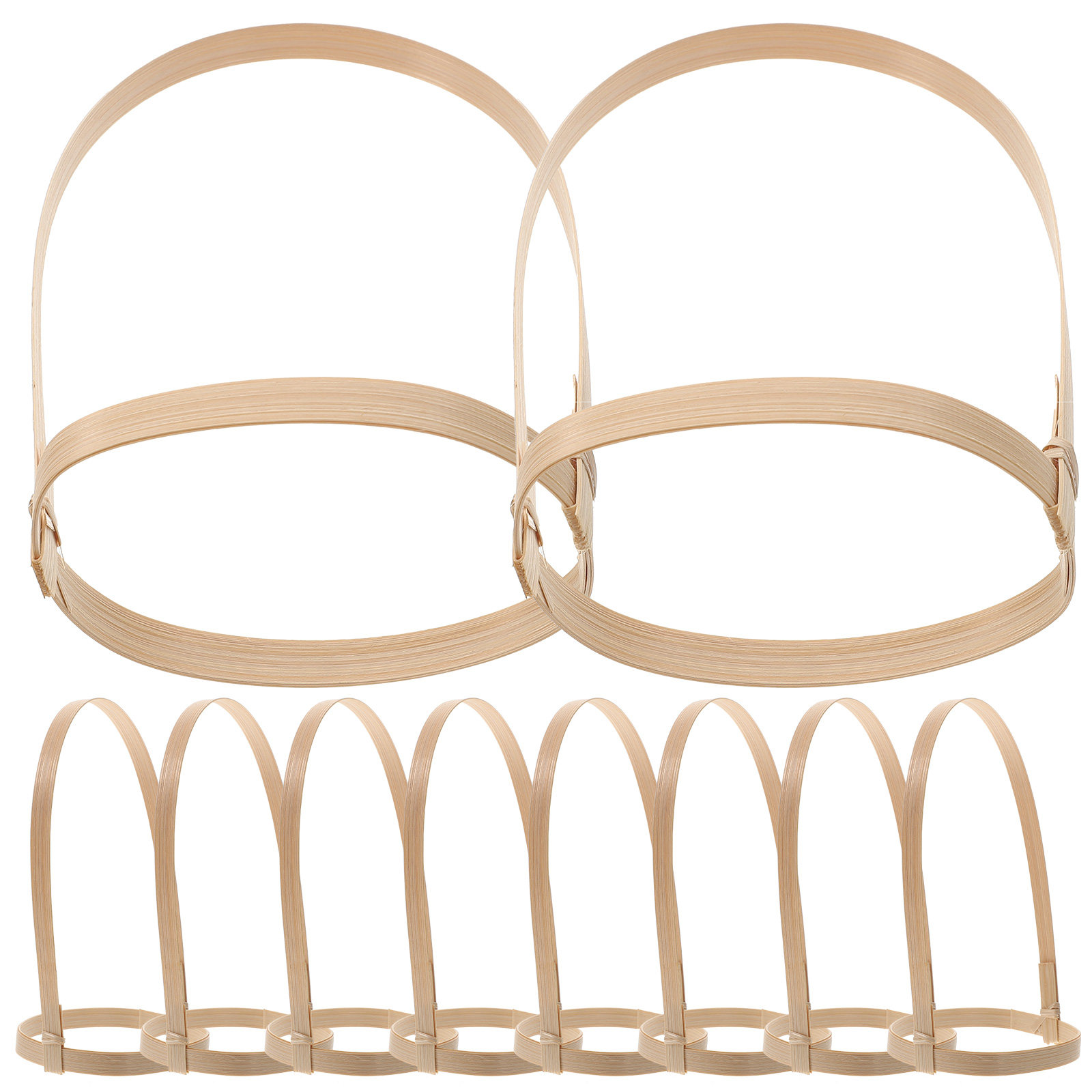 10Pcs Bamboo Drink Carrier Cof - Coffee Tea Holders のレビューと価格