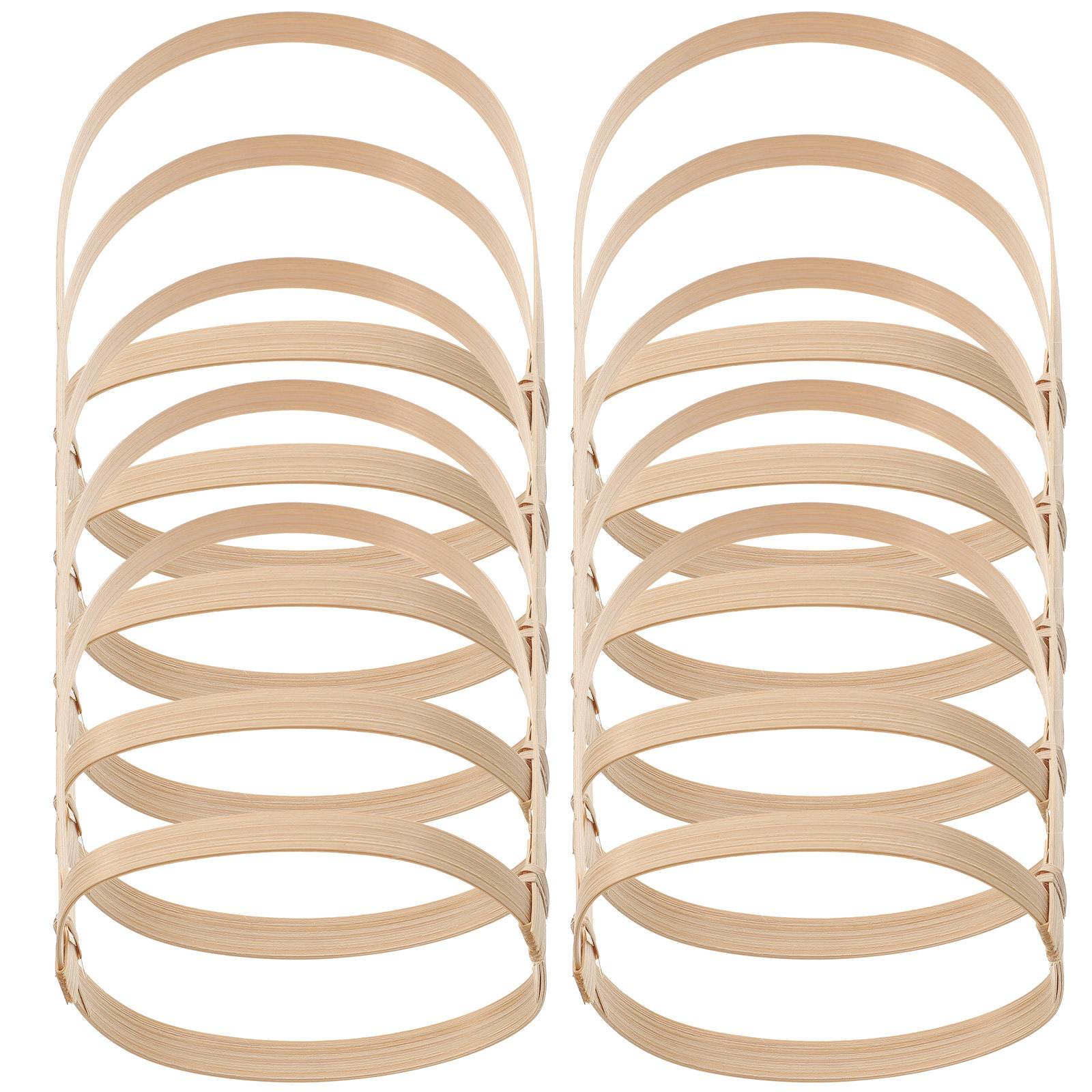 10Pcs Bamboo Drink Carrier Cof - Coffee Tea Holders のレビューと価格
