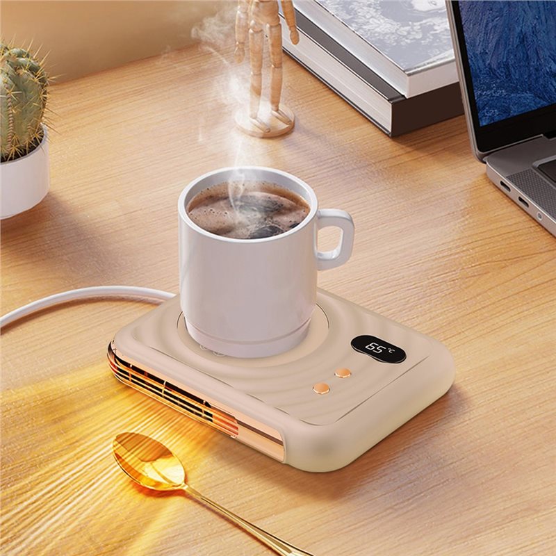 【LAST CHANCE】Electric Fan Mug  - Coffee Tea Warmer のレビューと価格