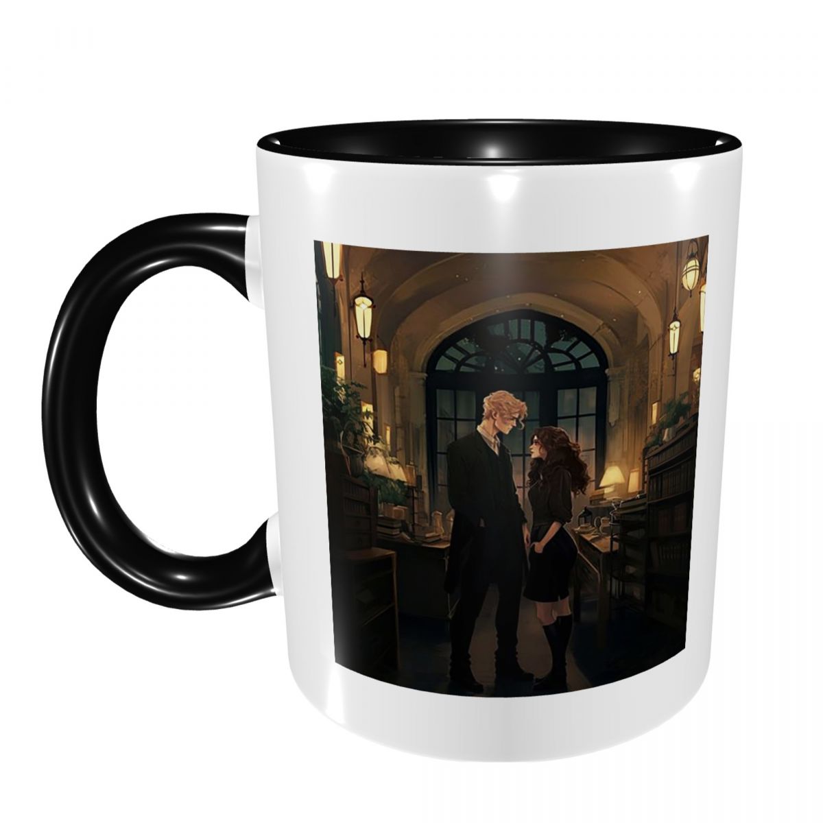 Dramione At The Library Mug Fu - Coffee Tea Library のレビューと価格