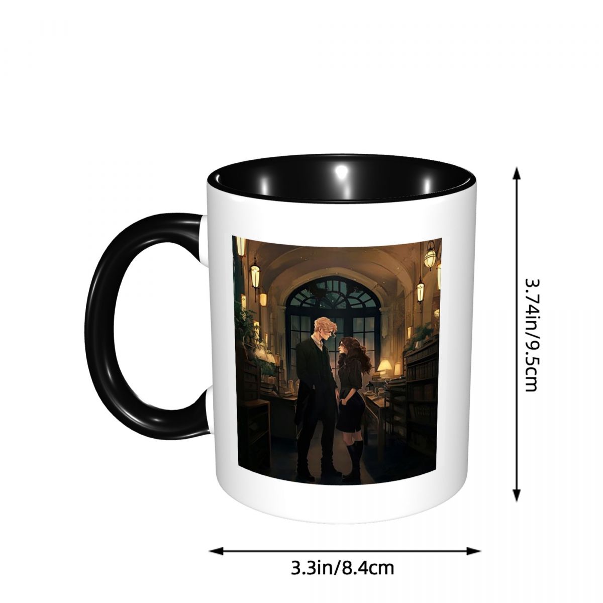 Dramione At The Library Mug Fu - Coffee Tea Library のレビューと価格