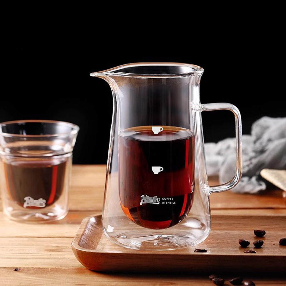 Double Wall Coffee Carafe Boro - Coffee Tea Decanter のレビューと価格