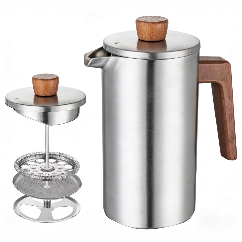 JUSTINLAU 1000ml Stainless Ste - French Press Coffee & Tea のレビューと価格