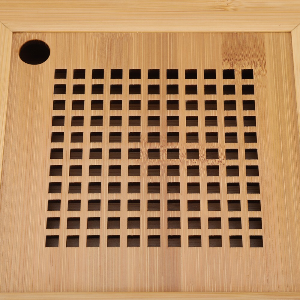Square Design Kongfu Tea Tray  - Bamboo Tea Tray のレビューと価格