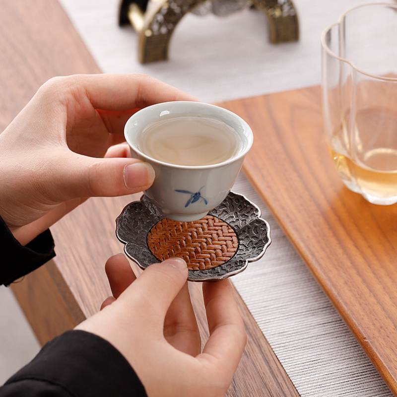 Chinese Antique Silver Alloy C - Bamboo Tea Tray のレビューと価格