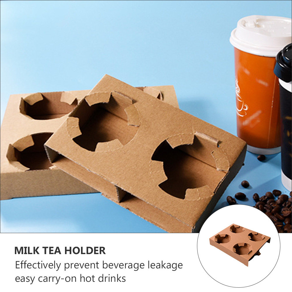 10Pcs Eco-Friendly Biodegradab - Coffee Tea Holders のレビューと価格