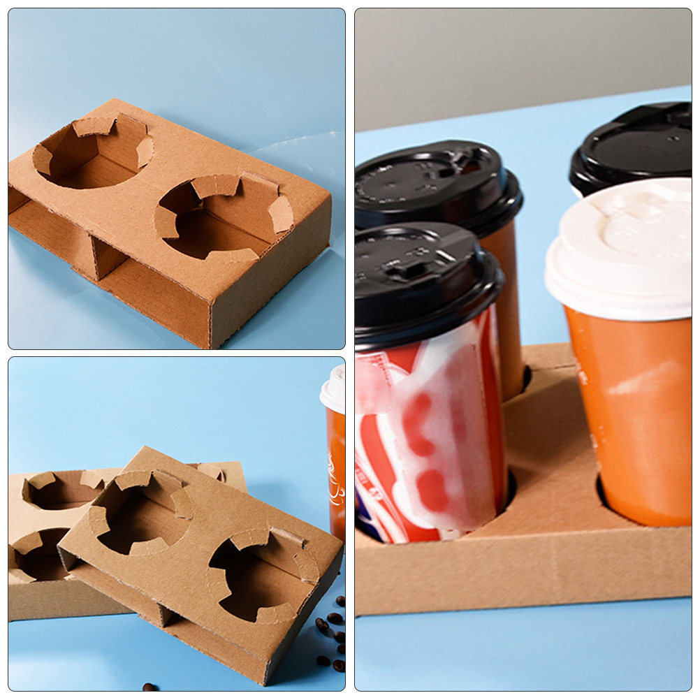 10Pcs Eco-Friendly Biodegradab - Coffee Tea Holders のレビューと価格