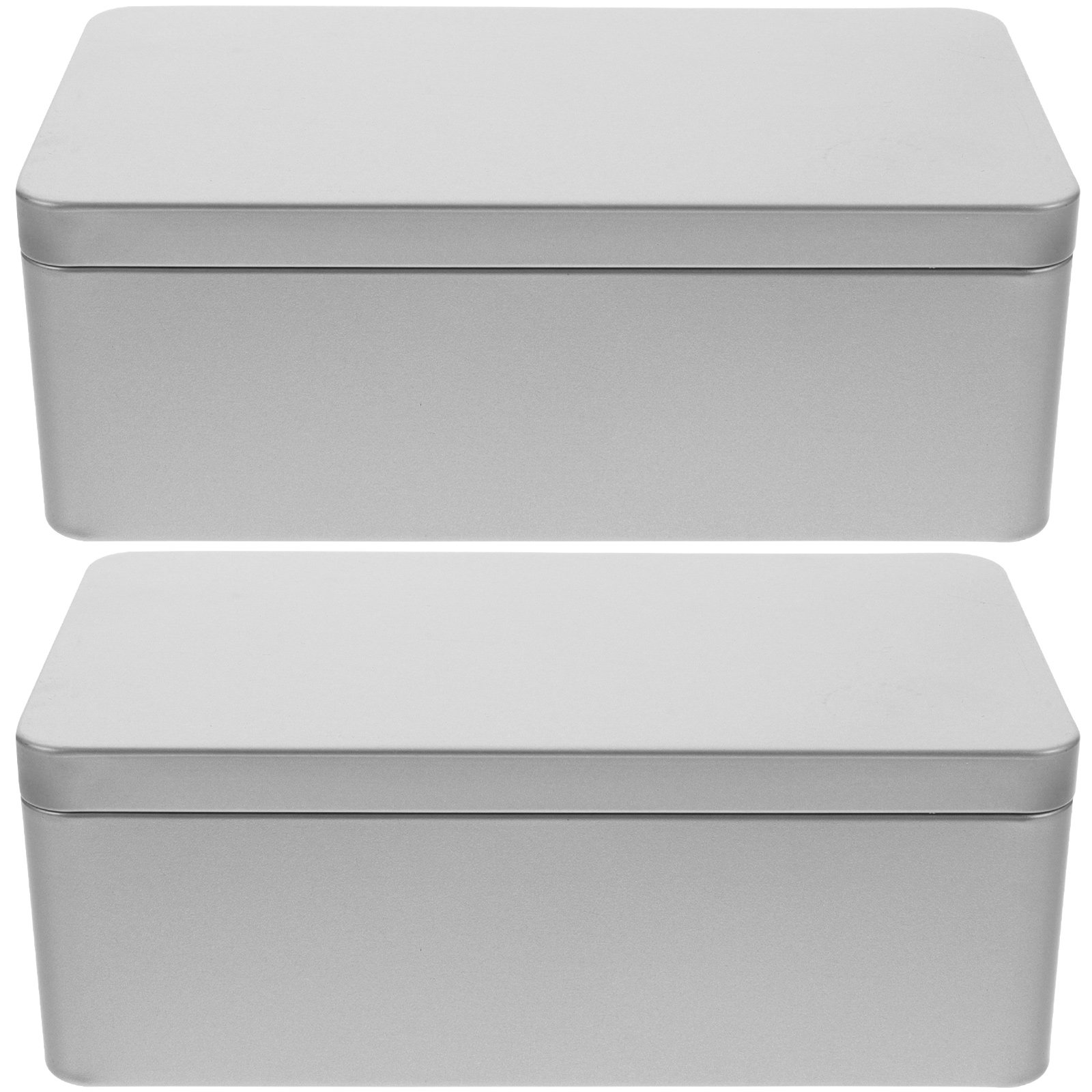 2Pcs Tea Tin Storage Box Small - Coffee Tea Leaf And Bean のレビューと価格