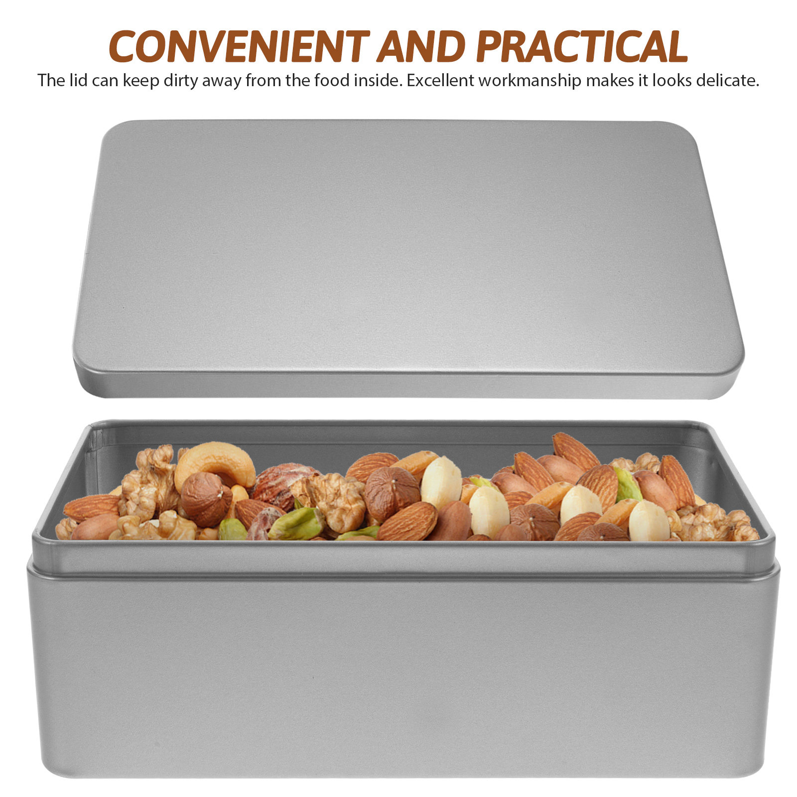 2Pcs Tea Tin Storage Box Small - Coffee Tea Leaf And Bean のレビューと価格