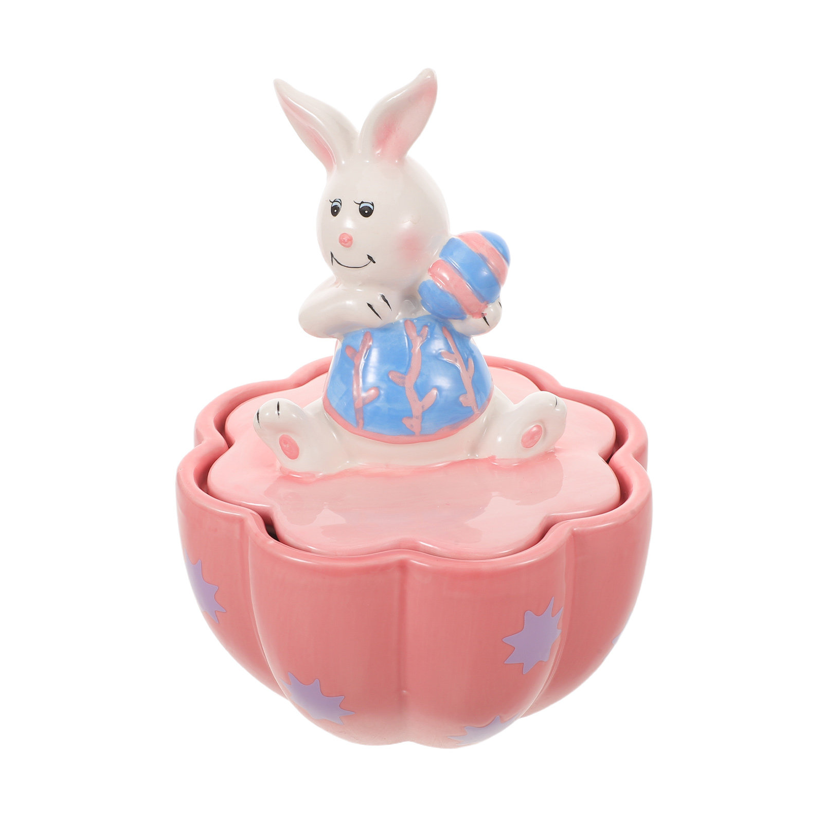 Easter Bunny Ceramic Canister  - Coffee Tea Sugar のレビューと価格