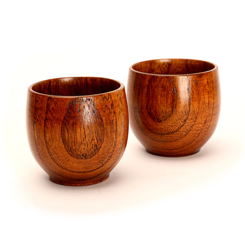 Wooden Cup Tea Mug Coffee Cup  - Coffee Tea Decanter のレビューと価格