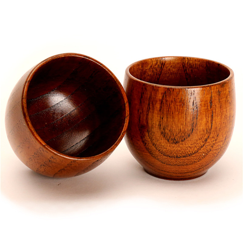 Wooden Cup Tea Mug Coffee Cup  - Coffee Tea Decanter のレビューと価格